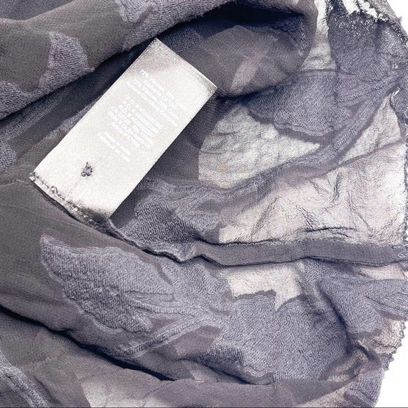 Wilfred Black Sheer Floral Appliqué Lace Babydoll Dress Size XS - Picture 8 of 9